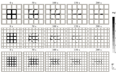 Systematic analysis between ventilation efficiency and building configurations using local age of air