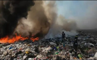 Incendios de masa vegetal y vertederos ¿Qué peligros representan a la salud?